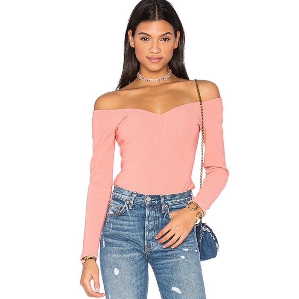 LPA 231 Bodysuit in Rose Size Small